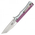8" Pink Abstract Pocket Knife