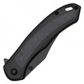 8" Black Damascus Pocket Knife
