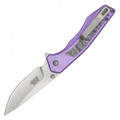 7.75" Purple Camo Pocket Knife