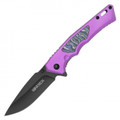 7.75" Purple Camo Pocket Knife