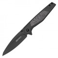 8" Black Camo Pocket Knife