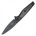 8" Black Camo Pocket Knife