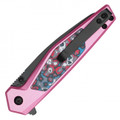 8" Pink Acid Camo Pocket Knife