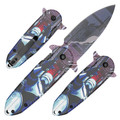 7.25" RoboCop Pocket Knife