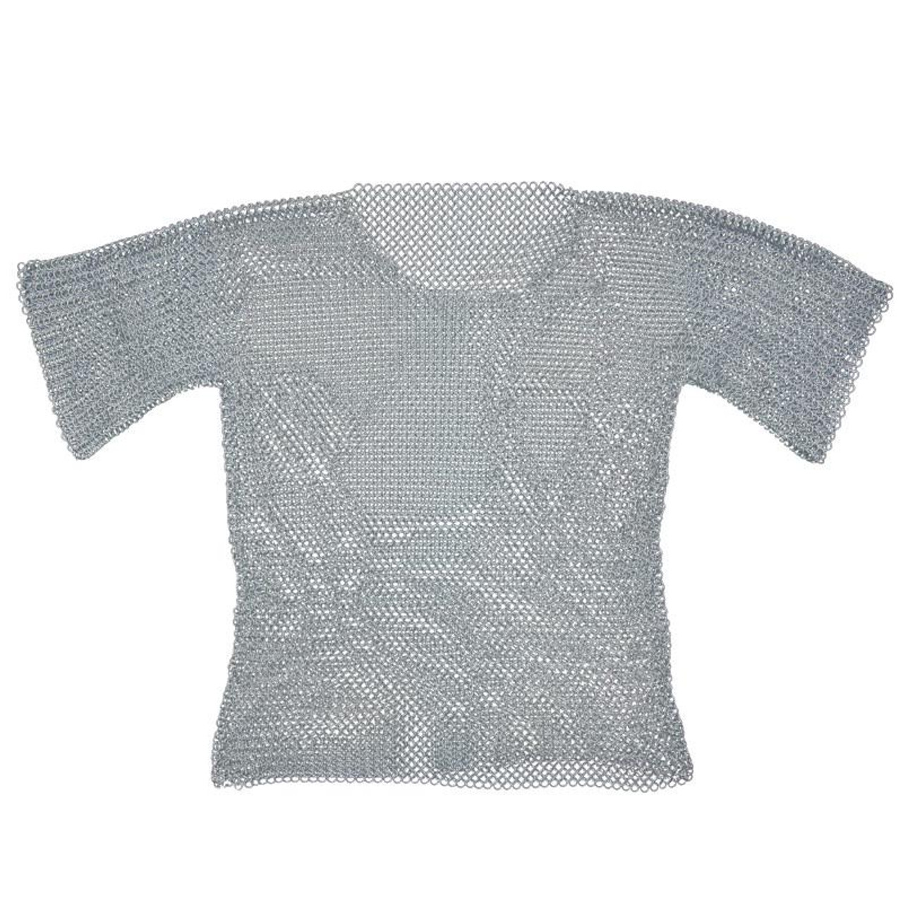 Medium Half Sleeve Haugergeon Butted Chain Mail Shirt