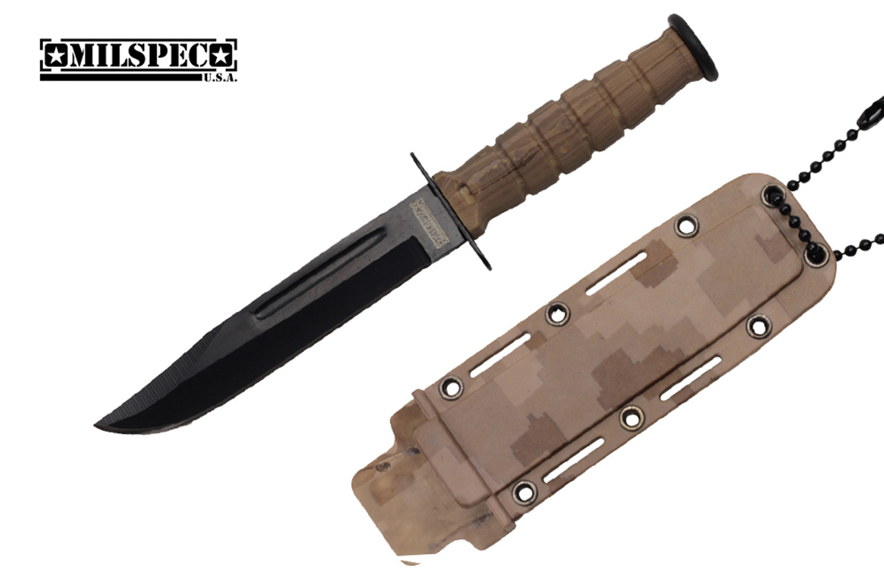 JERO Hunter Knife Set With Camo Scabbard