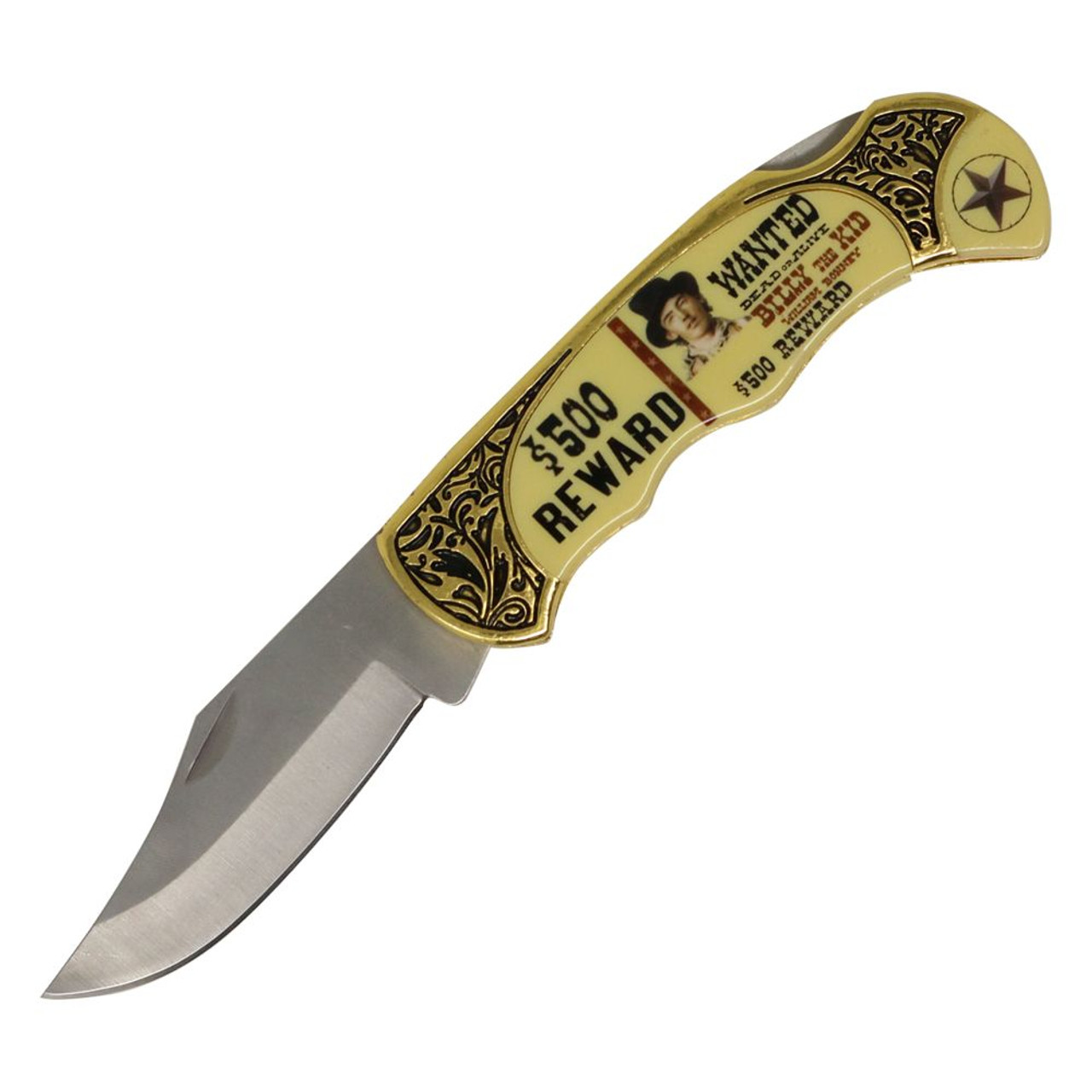 BILLY THE KID MEMORABILIA KNIFE - YC302WB