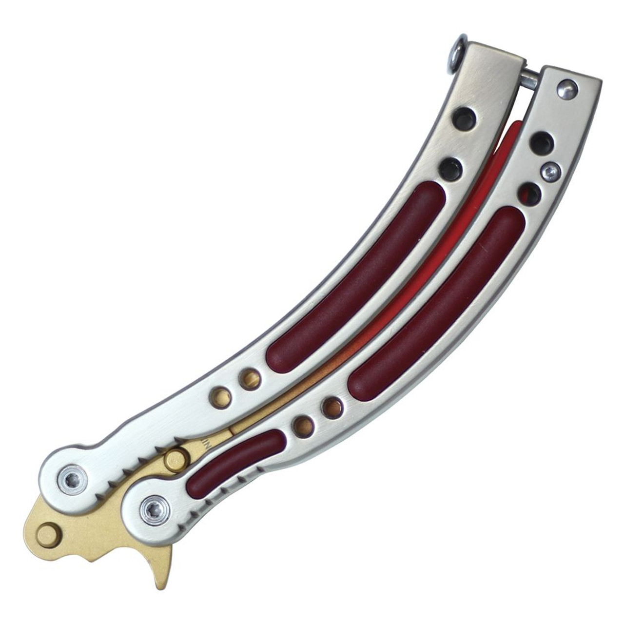 9 1/2" BUTTERFLY BALISONG TRAINING KNIFE (FADE)