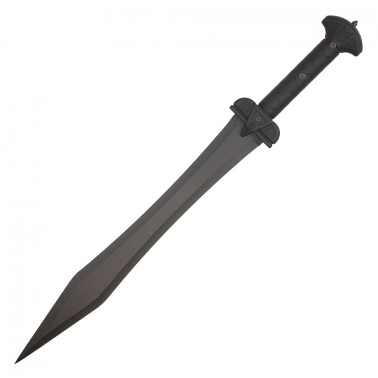 24" Black Roman Sword With Nylon Sheath