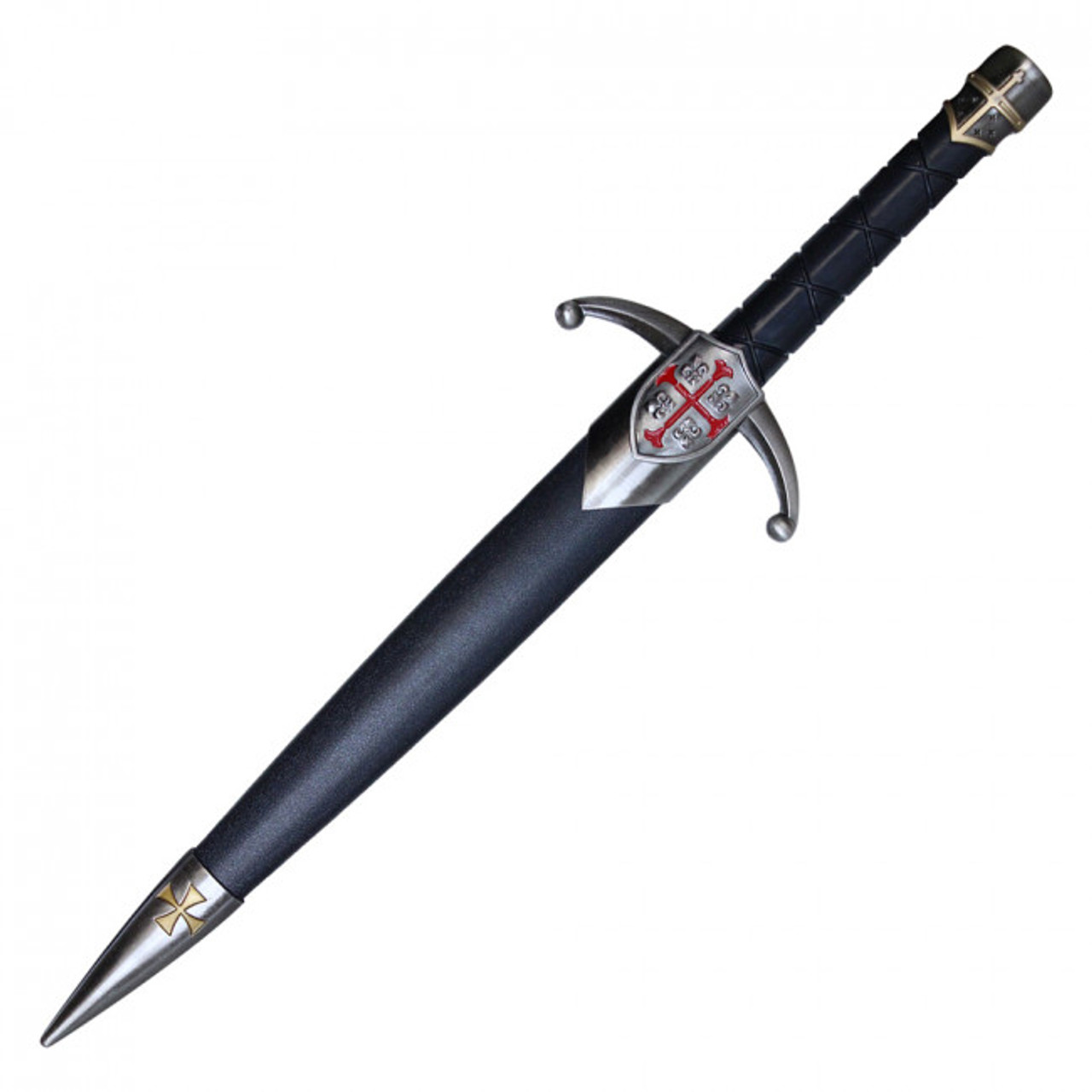 15" Crusader Dagger w/ Scabbard