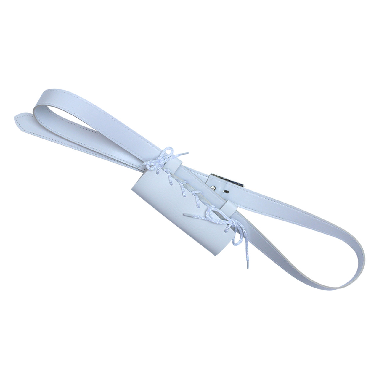 56" Universal Sword Frog & Belt - White