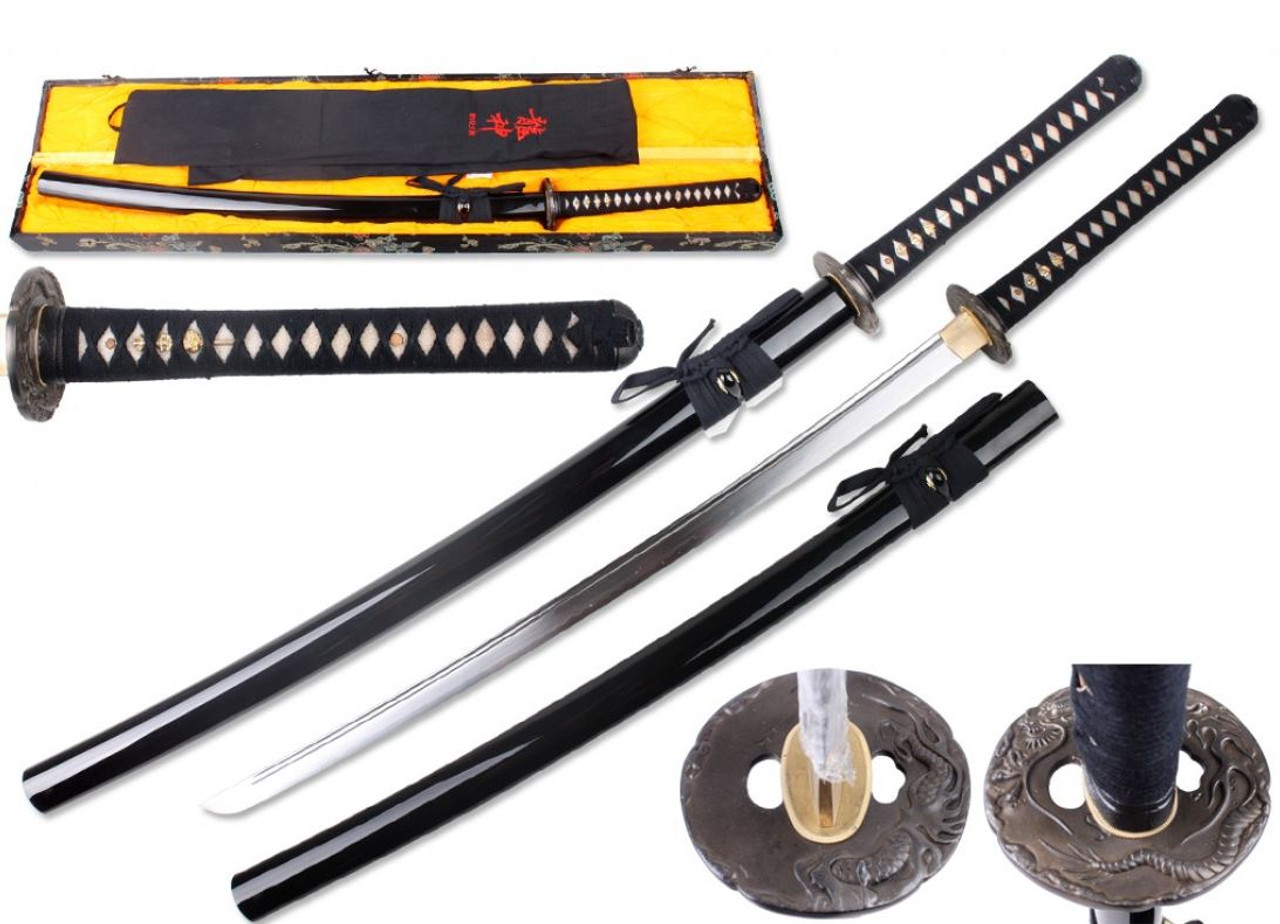 41 1/2" 1095 Hand Forge Samurai Sword Shinogi Zukuri Blade