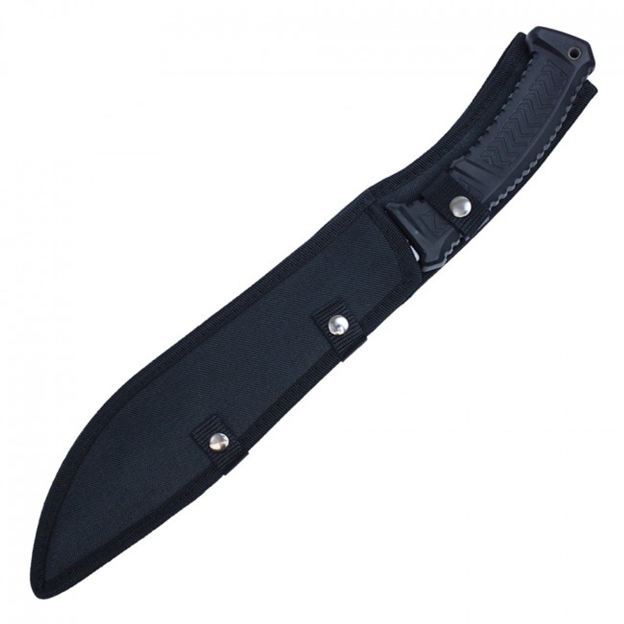 17” TWO TONE FIXED BLADE HUNTING KNIFE - GOLD