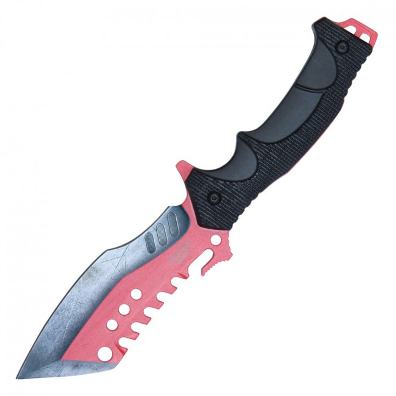 9 1/2” FIXED BLADE HUNTING KNIFE - RED