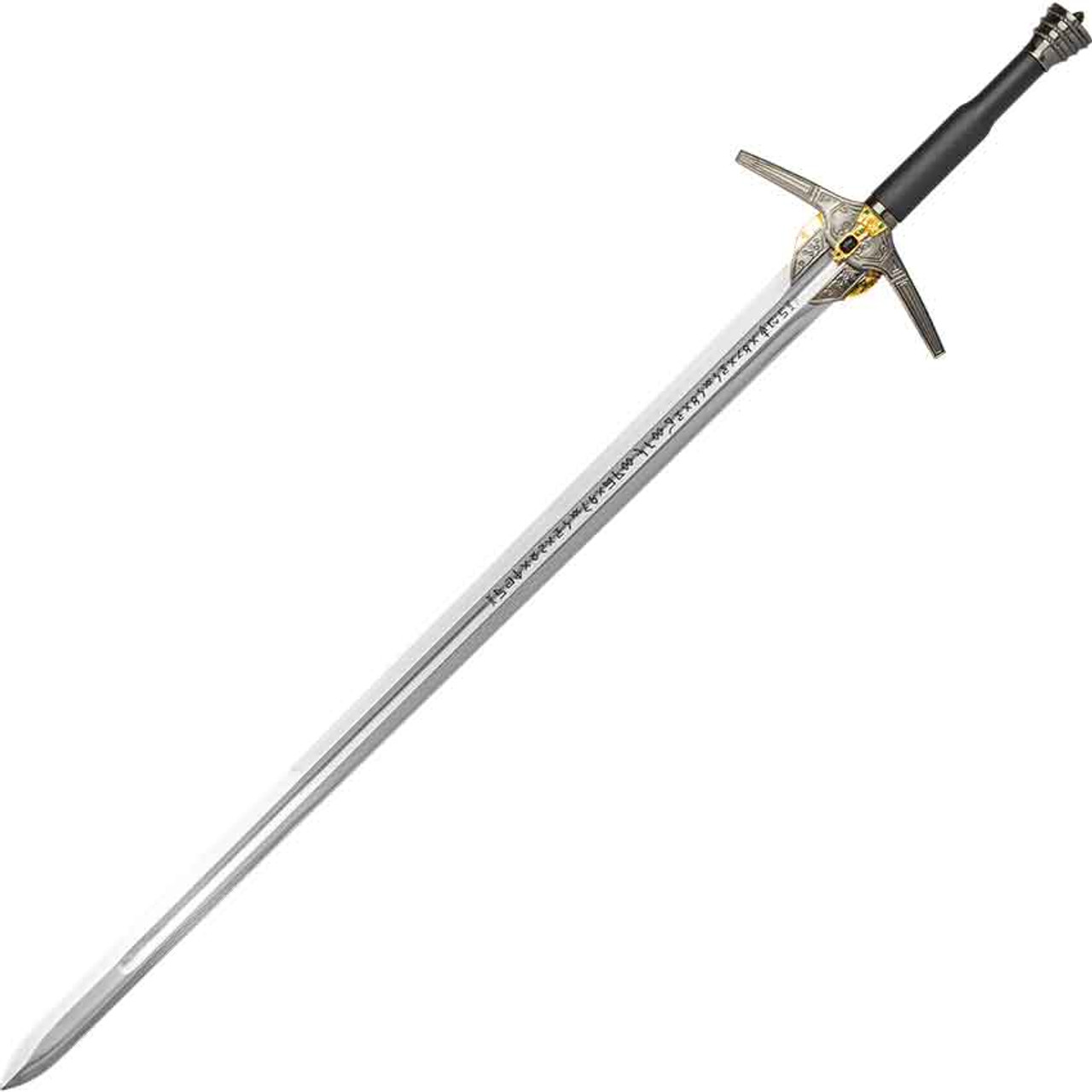 47.5" Replica Fantasy Hero's Brooch Sword w/ Steel Blade