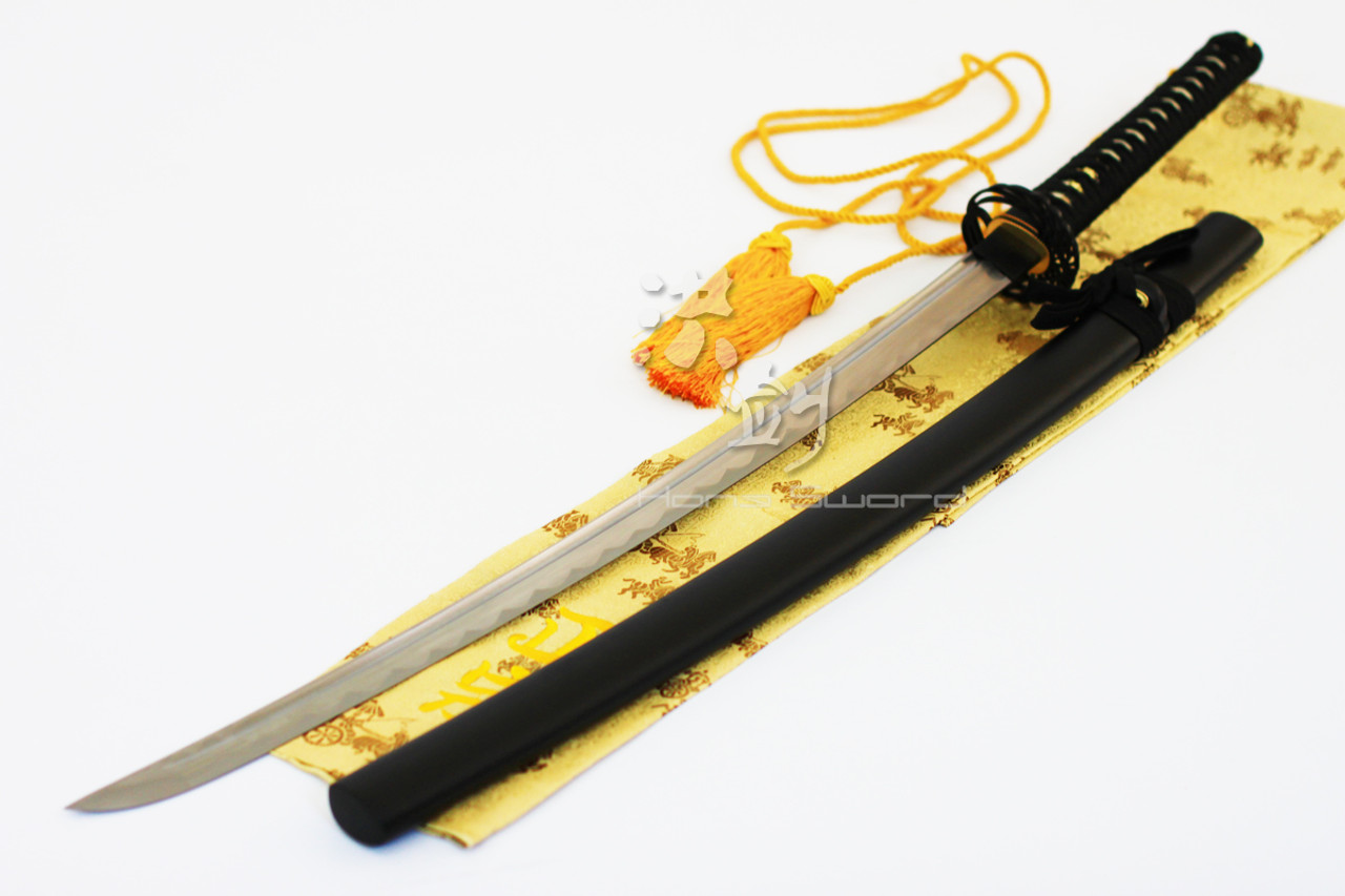 Handmade Full Tang Crane Katana Samurai Sword