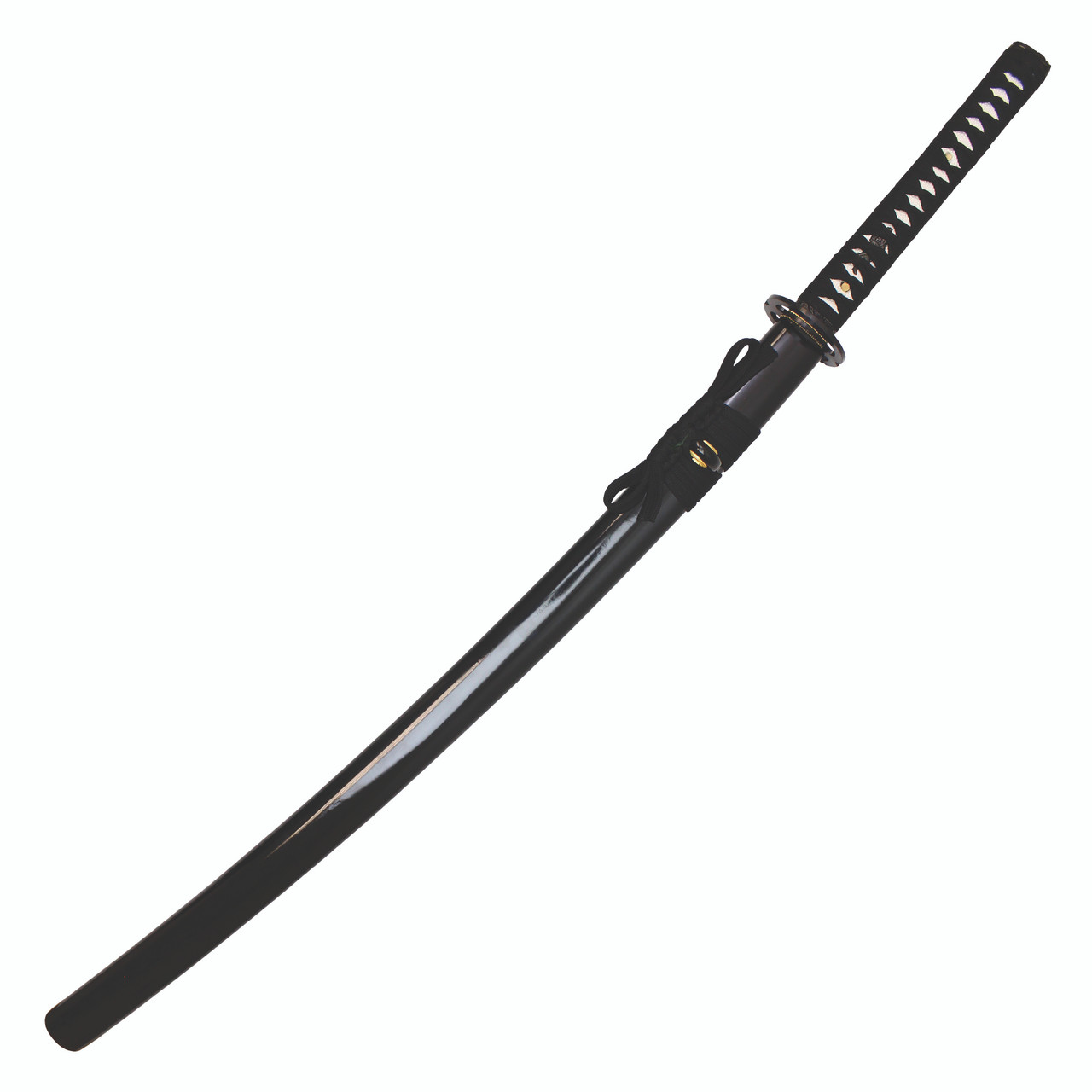 41“ SHARP Blade Katana Handmade Samurai Sword w/ Musashi Tsuba & Scab - Purple