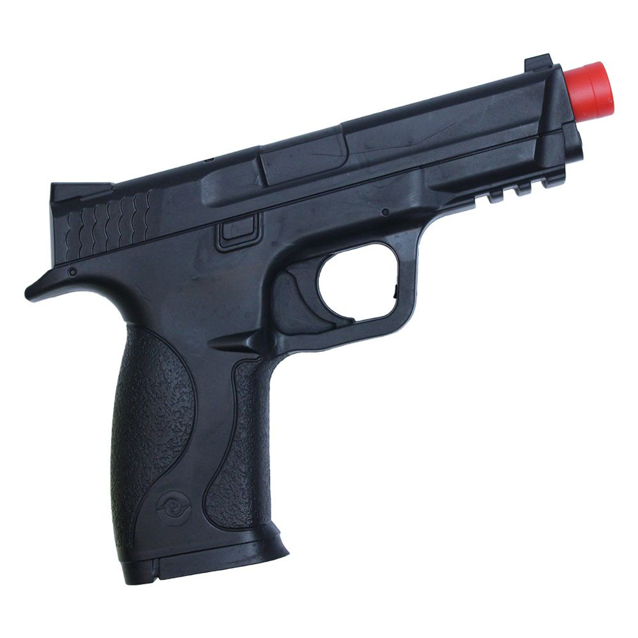 8" BLACK POLYPROPYLENE TRAINING GUN