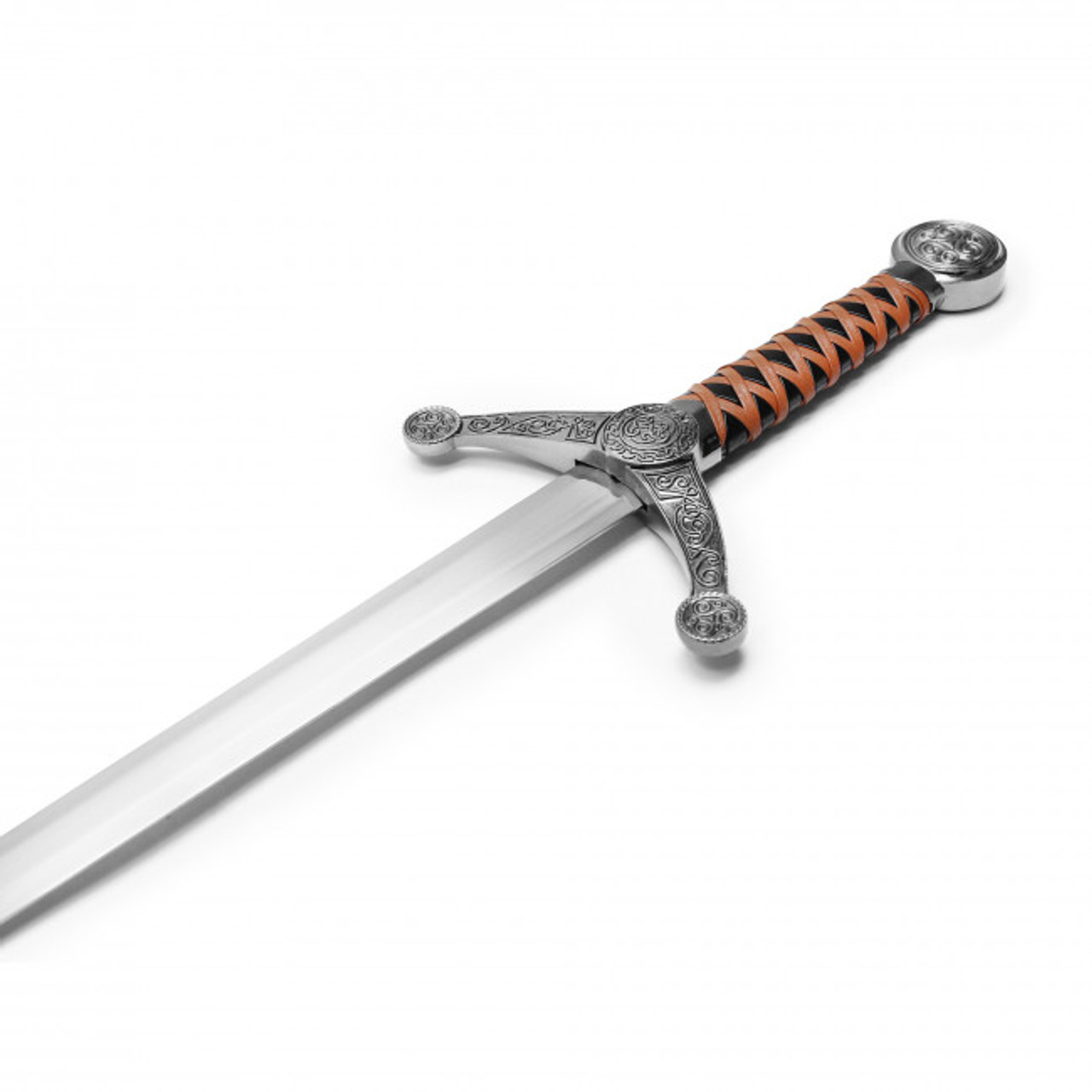 40" Claymore Sword Medieval Knight Warrior's Sword w/ Scab