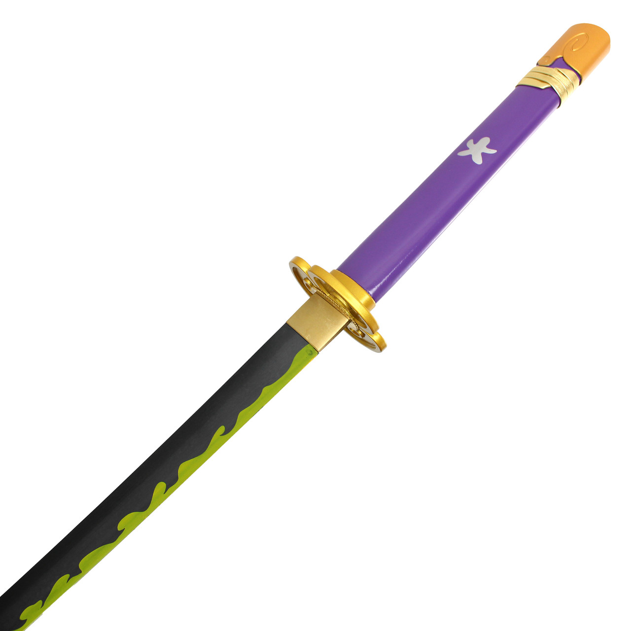 41" 1045 Steel Handmade Purple Sword w/ Scabbard