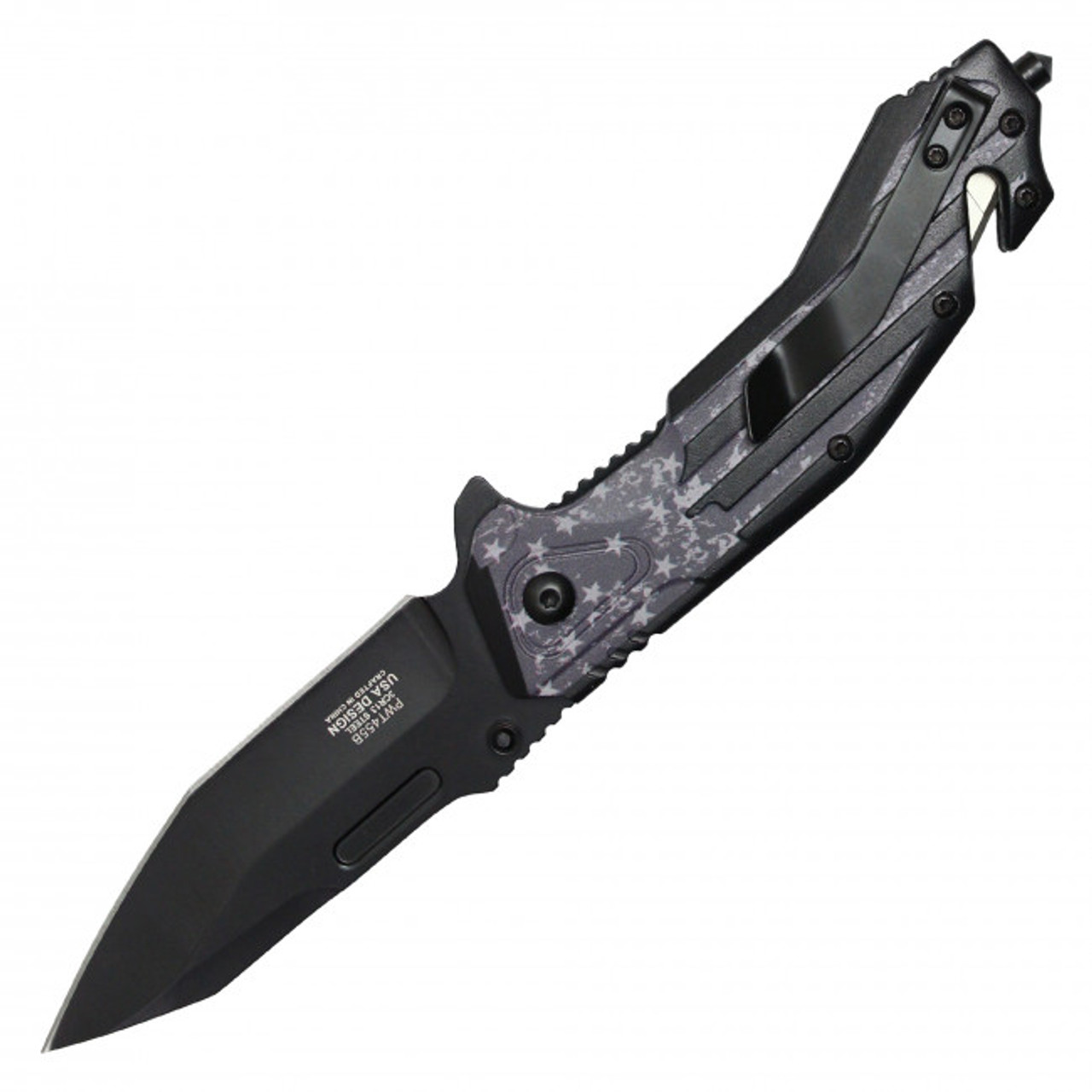 8.5" Assisted Opening Pocket Knife WarTech - PWT455B