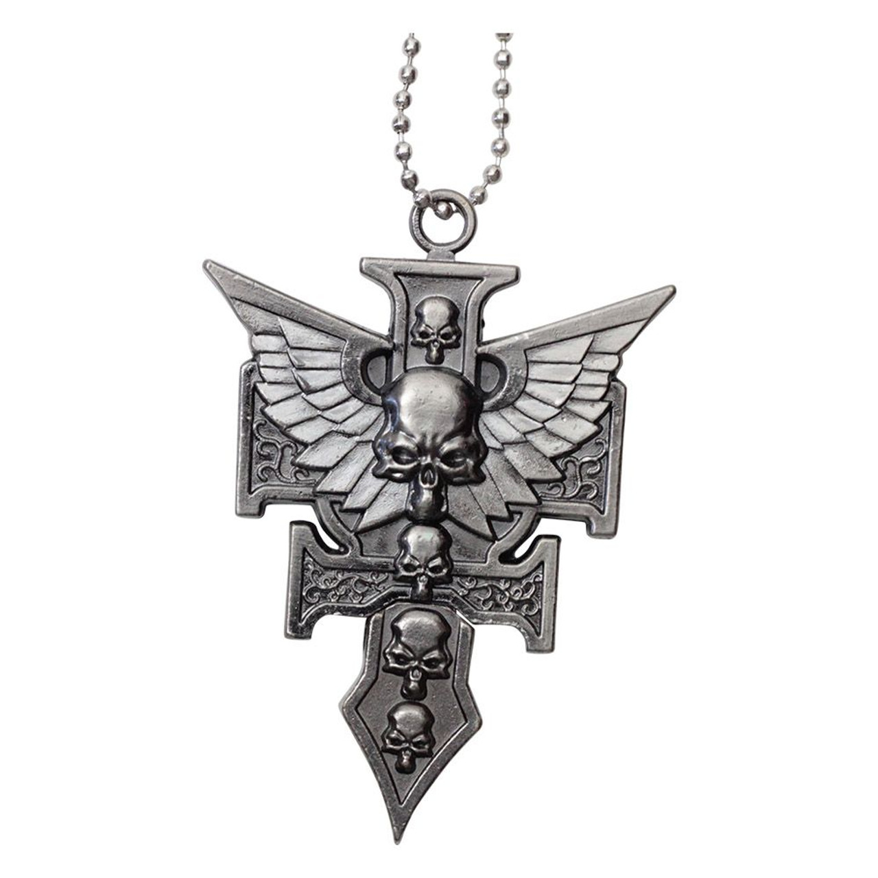 Winged Skull Necklaces w/Hidden Blade