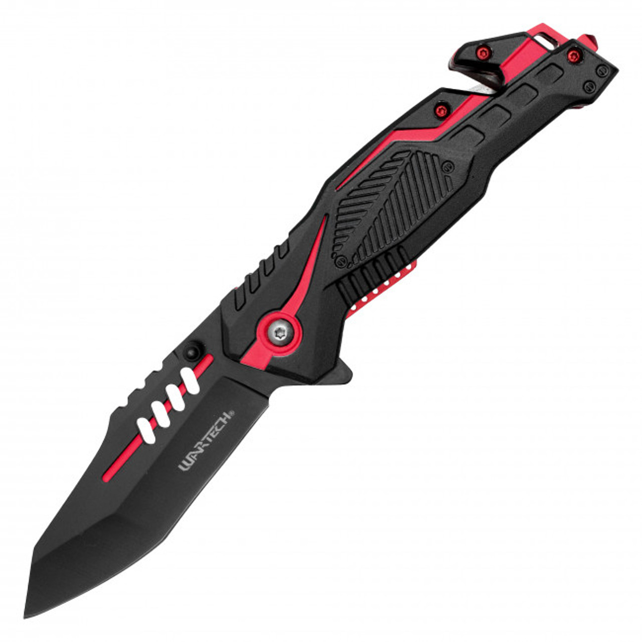 Tactical Pocket Knife - Red