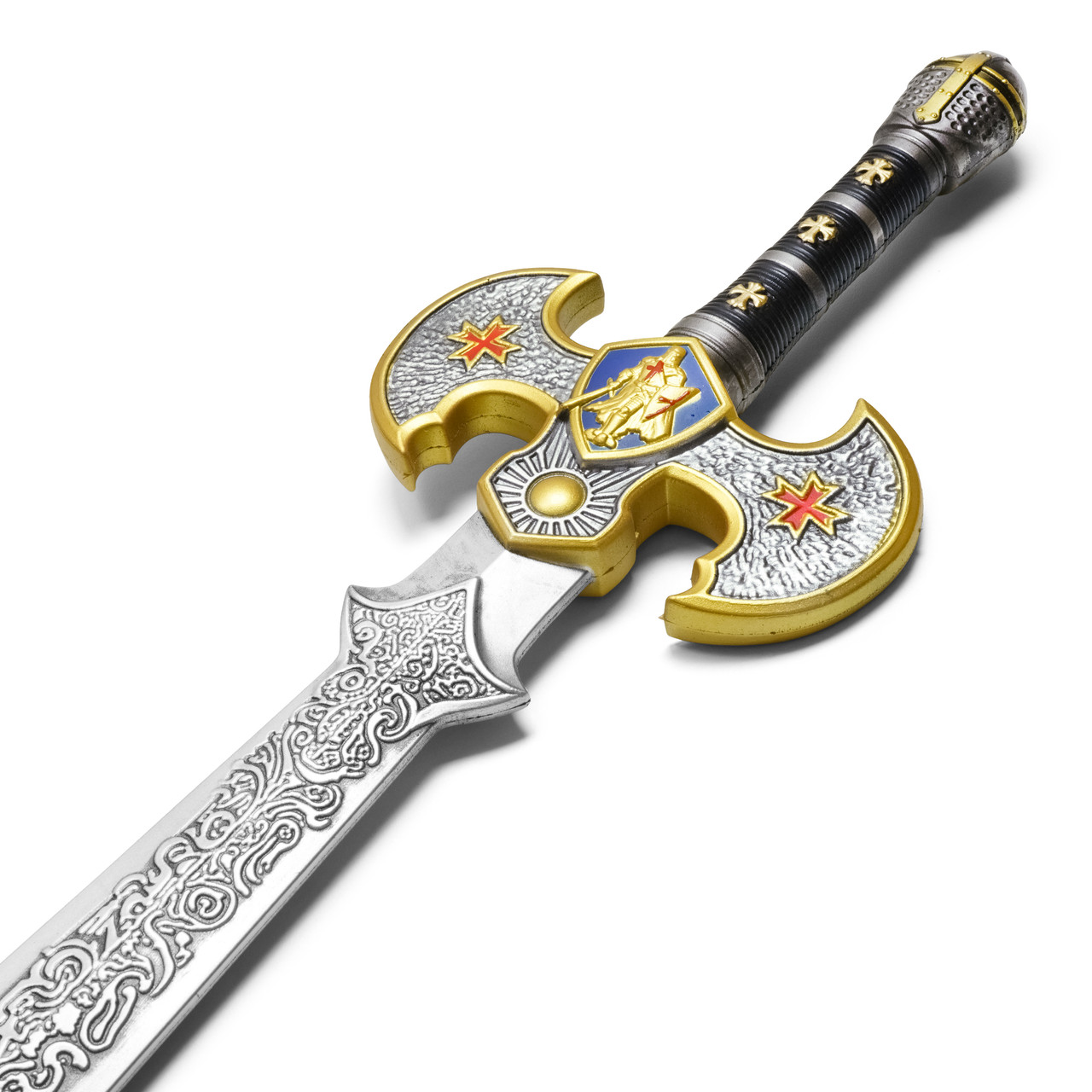 24" Floral Crusader Sword