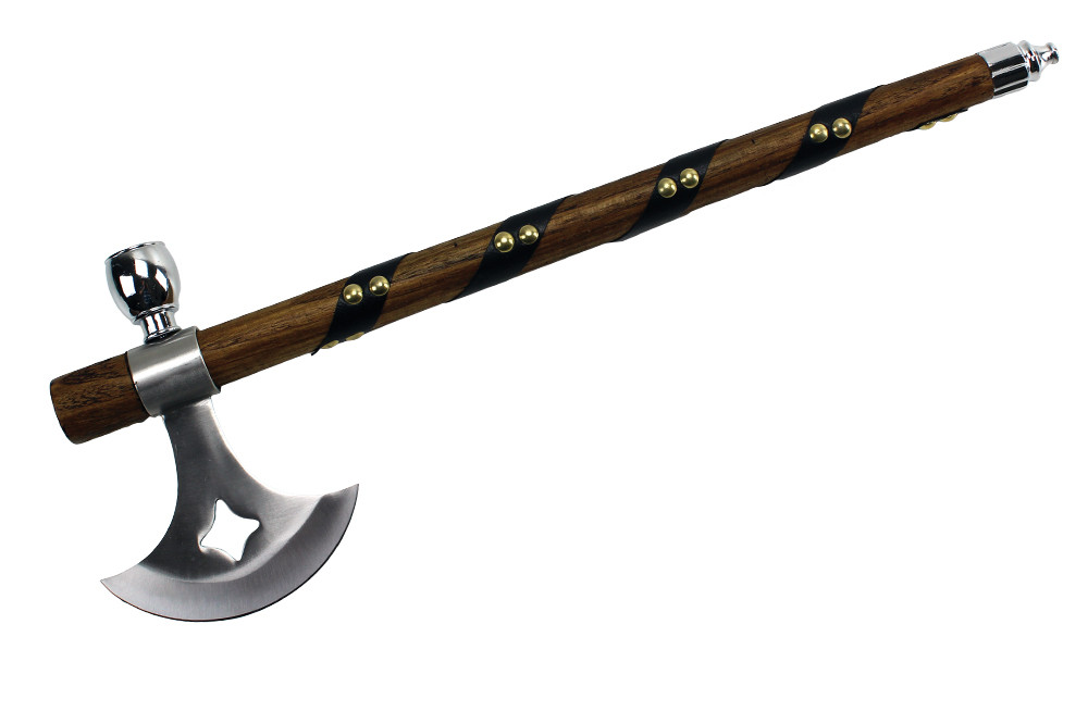 tobacco axe Tomahawk Hatchet Native Indian Chief Axe Functional Smoking Tabacco Peace  Pipe