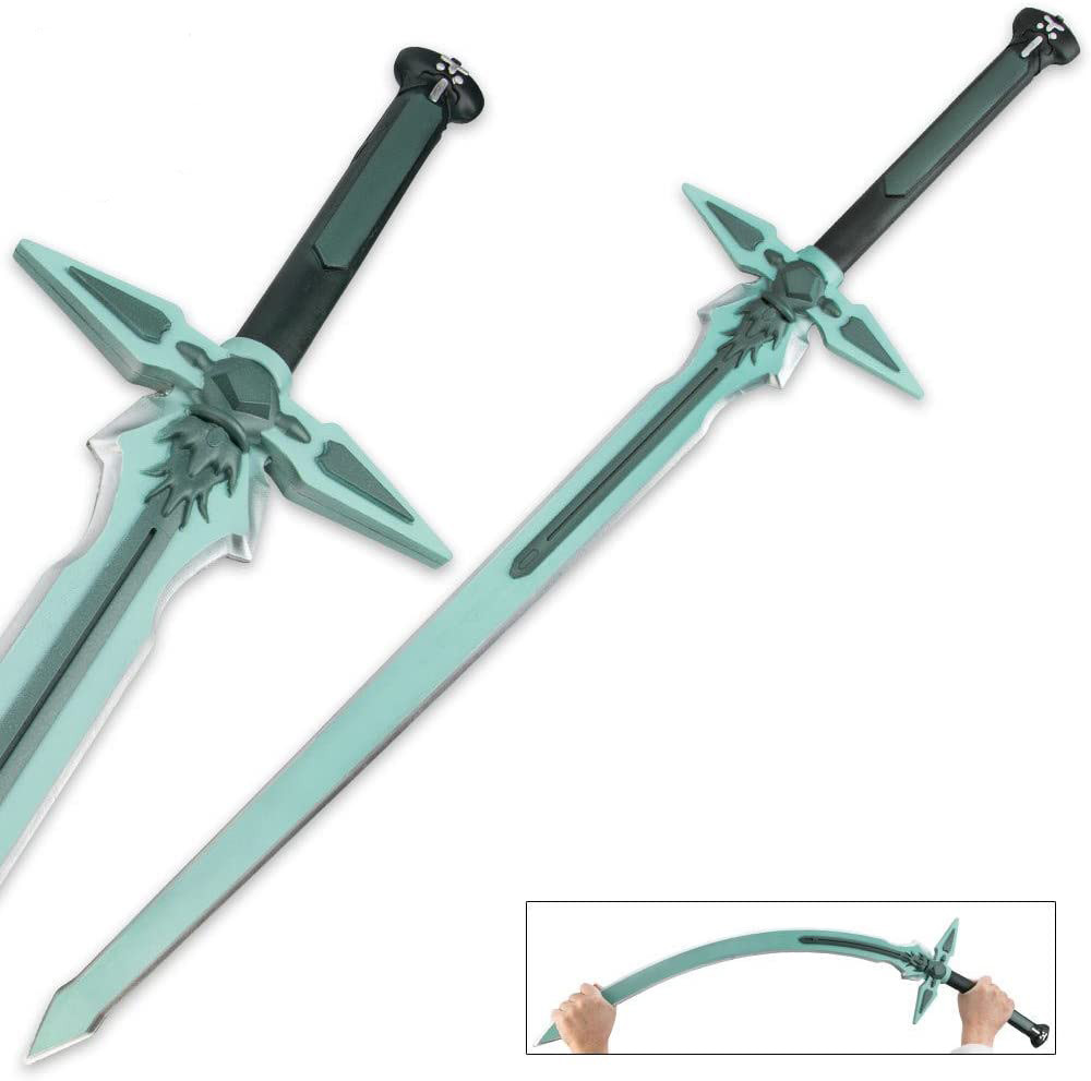 Full Size Dark Repulser Fantasy Anime Foam Sword - Sword Art Online