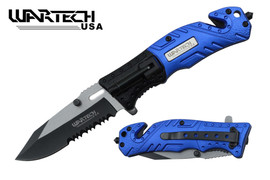 Wartech 8" Tactical Assisted Folding Knife with LED Light - RSM DEAL Wartech 8" Tactical Assisted Folding Knife with LED Light - RSM DEAL