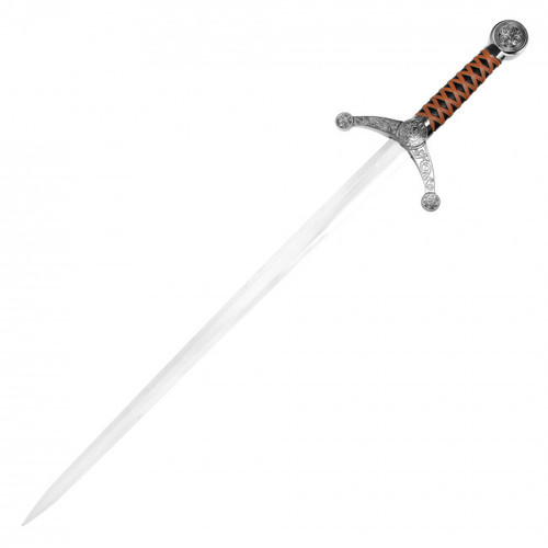 40" Claymore Sword Medieval Knight Warrior's Sword w/ Scab