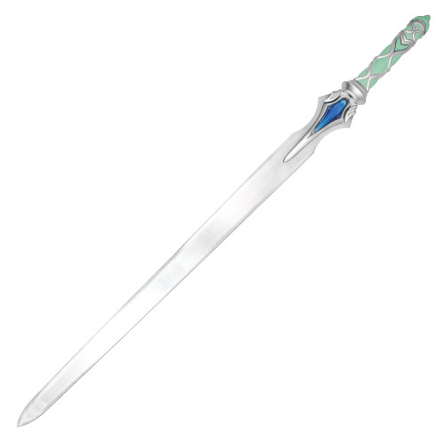 42" Replica Anime White Hybrid Rapier Sword w/ Wood Sheath