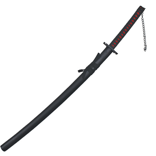 67" Replica Anime Black Katana w/ Sheath