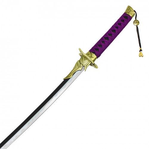 37.5" Sword w/ Purple Handle and Sheath