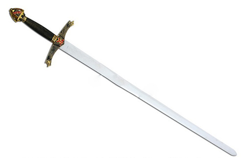 40.5" Medieval Lancelot Long Sword with Plaque
