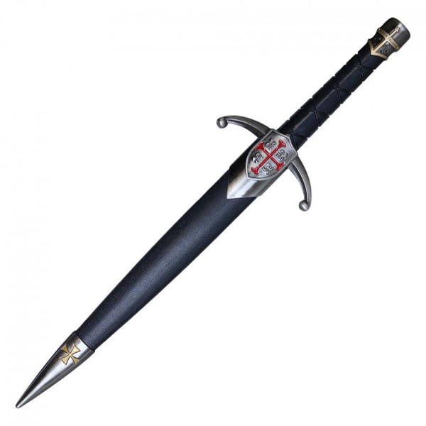 15" Crusader Dagger w/ Scabbard