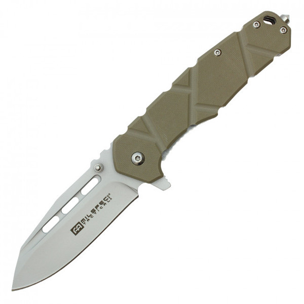 8" G10 Pocket Knife - Dirt