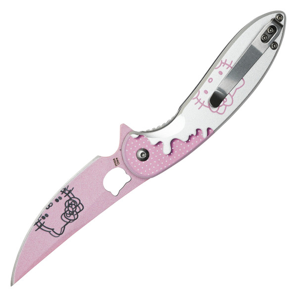 8" Pink Hello Kitty Pocket Knife