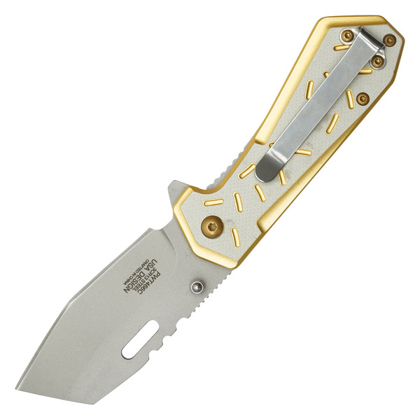 6.5" Yellow Sprinkles Pocket Knife
