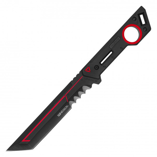 12" Red Cyber Hunting Knife
