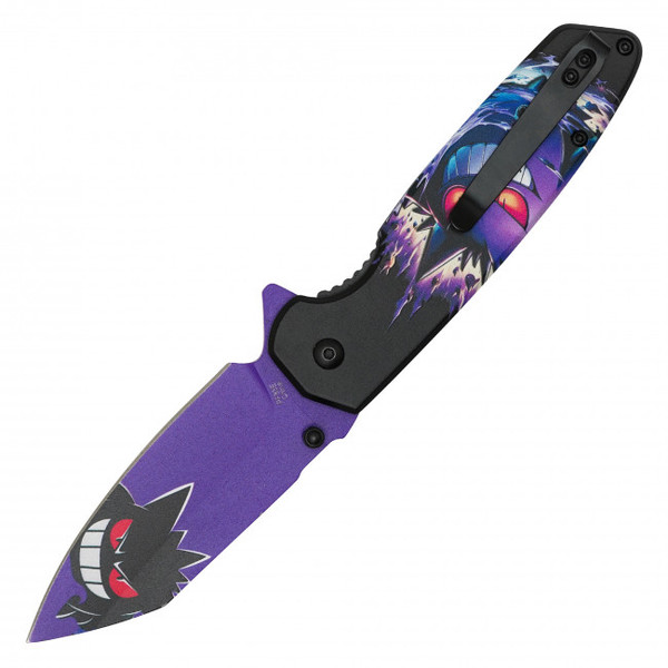 8" Purple Phantom Pocket Knife