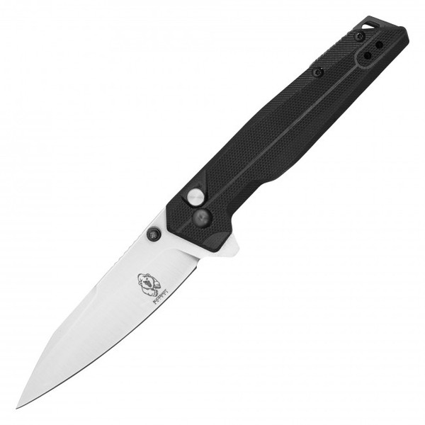 7.5" Black D2 Pocket Knife