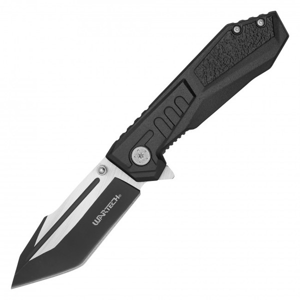 7.75" 2-Tone Serrated Pocket Knife