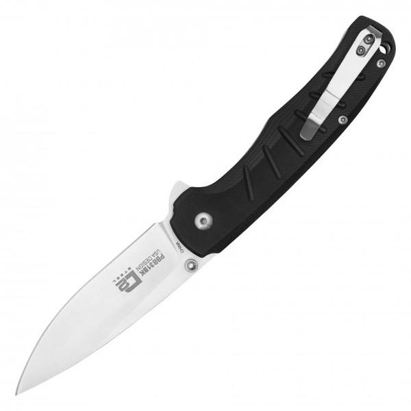 8" Black D2 Pocket Knife