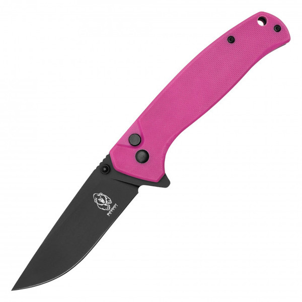 7.75" Pink D2 Pocket Knife