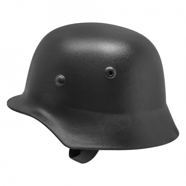 10.5" x 9.75" Black German Stahlhelm