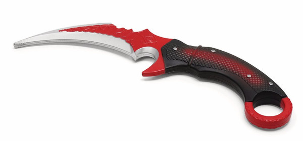 13" Fiery Owl Karambit Knife