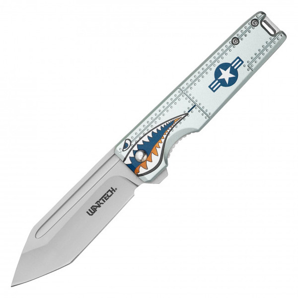 8.25" Blue Warbird Pocket Knife
