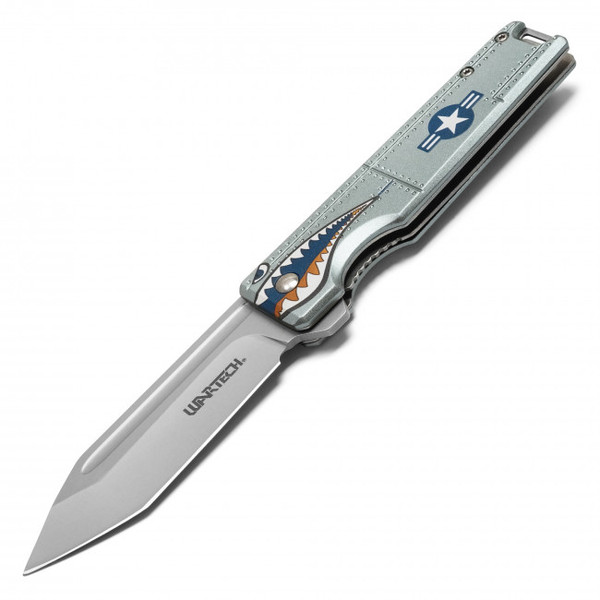 8.25" Blue Warbird Pocket Knife